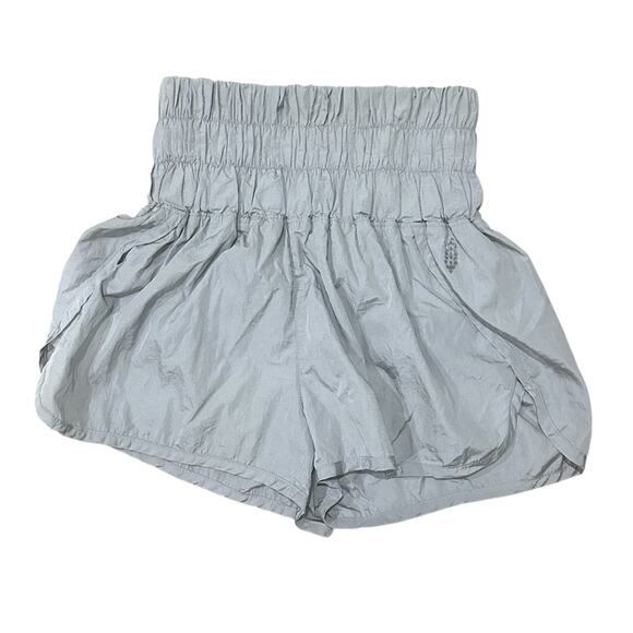 FP Movement The Way Home High Waist Shorts Arctic Mist Women’s SP - Picture 2 of 5